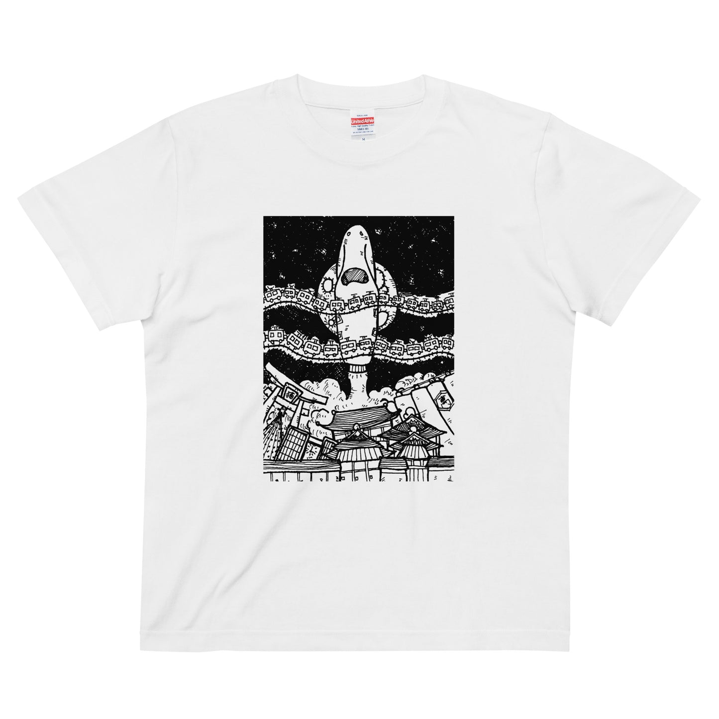 ながつ作イラストTシャツC