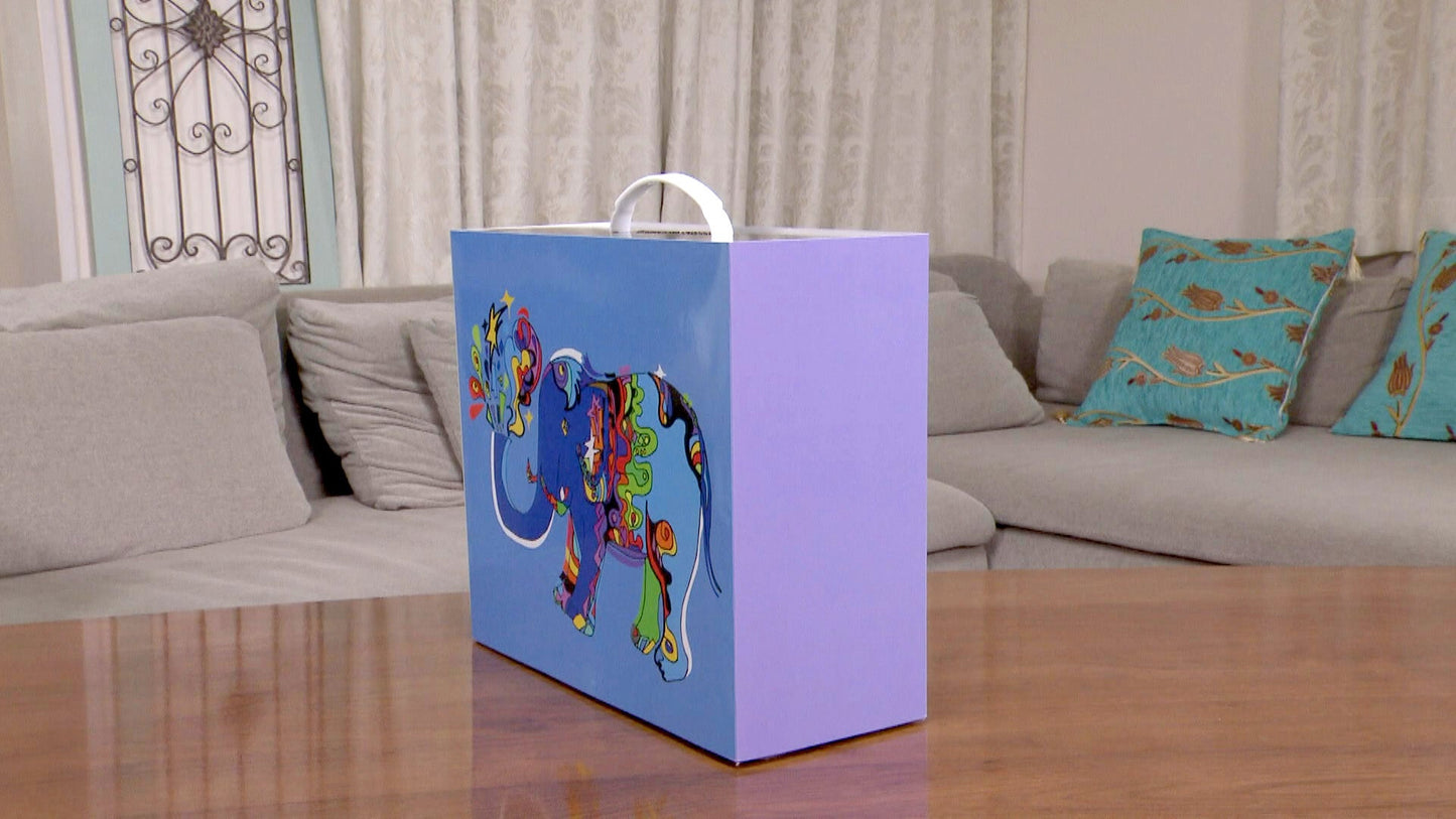 ぼうさいアートBOX mini 祝福の華/幸せのゾウ