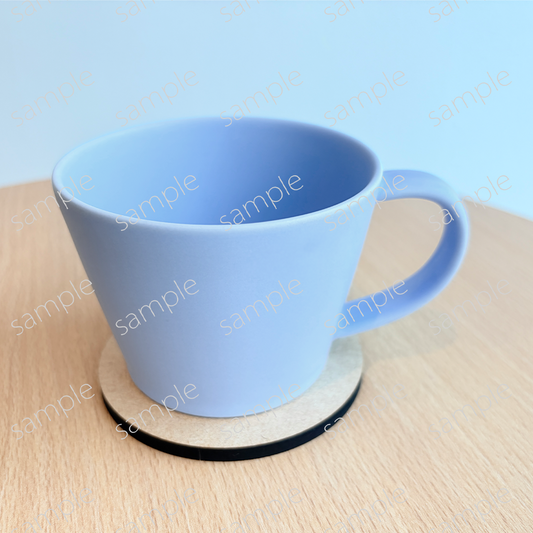 「普通の恋愛」コーヒーカップ　(ライトブルー)