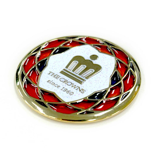 第64回中日クラウンズ記念 ステンドグラスマーカー(オレンジ)