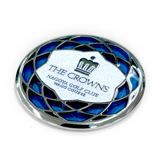 第64回中日クラウンズ記念 ステンドグラスマーカー(青)