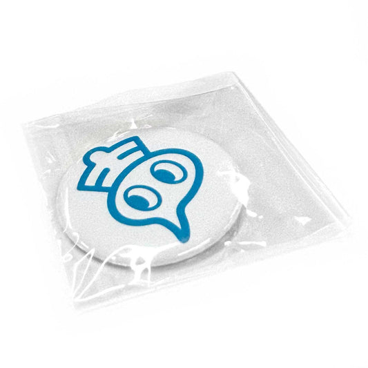 声優に丸なげ!/缶バッジ/ホワイト