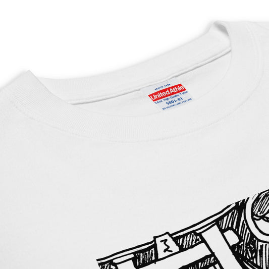 ながつ作イラストTシャツE